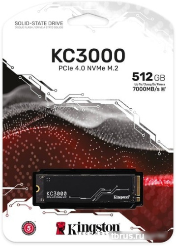 SSD Kingston KC3000 512GB SKC3000S/512G фото 7