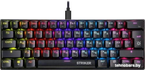 Клавиатура Defender Striker GK-380L фото 3