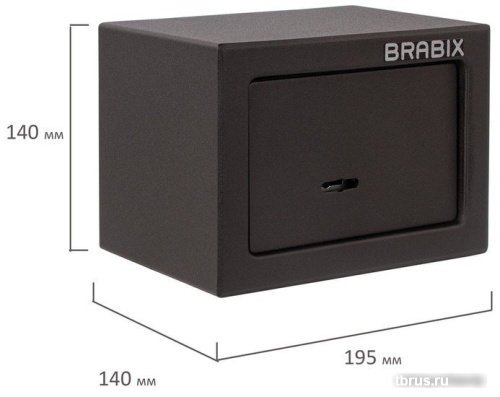 Мебельный сейф Brabix SF-140KL фото 6