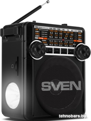 Радиоприемник SVEN SRP-355 (черный) фото 5