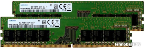 Оперативная память Samsung 2x16GB DDR4 PC4-25600 M378A2G43AB3-CWE фото 3