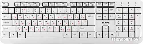 Клавиатура + мышь SVEN KB-S330C (белый) фото 4