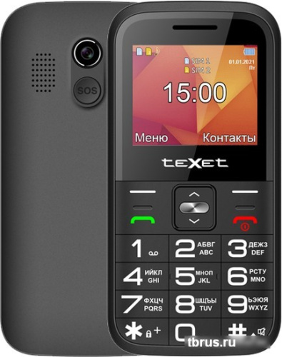 Мобильный телефон TeXet TM-B418 (черный) фото 3