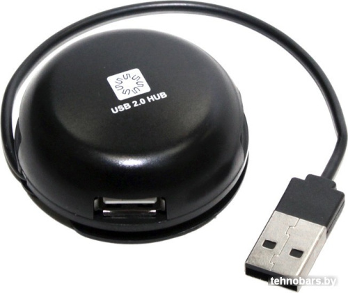 USB-хаб 5bites HB24-200BK фото 4