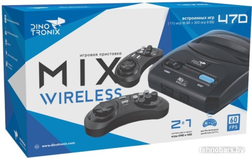Игровая приставка Dinotronix Mix Wireless ZD-01A (2 геймпада, 470 игр) фото 3