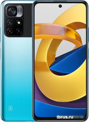 Смартфон POCO M4 Pro 5G 6GB/128GB международная версия (голубой) фото 3