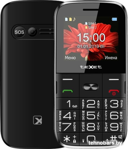 Мобильный телефон TeXet TM-B227 (черный) фото 3