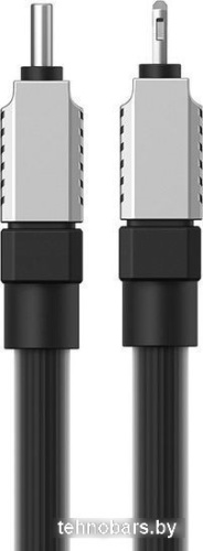 Кабель Baseus CoolPlay Series USB Type-C - Lightning (2 м, черный) фото 5