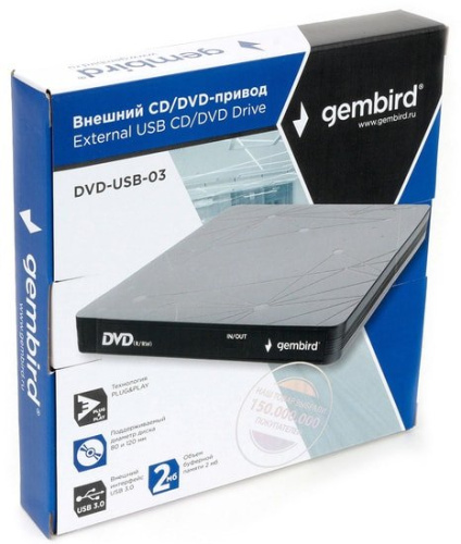 DVD привод Gembird DVD-USB-03 фото 7