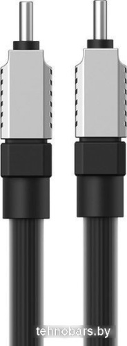 Кабель Baseus CoolPlay Series USB Type-C - USB Type-C (1 м, черный) фото 5