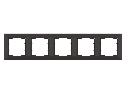 Рамка 5-ая горизонтальная черная, DARIA, MUTLUSAN (2120 800 1584)