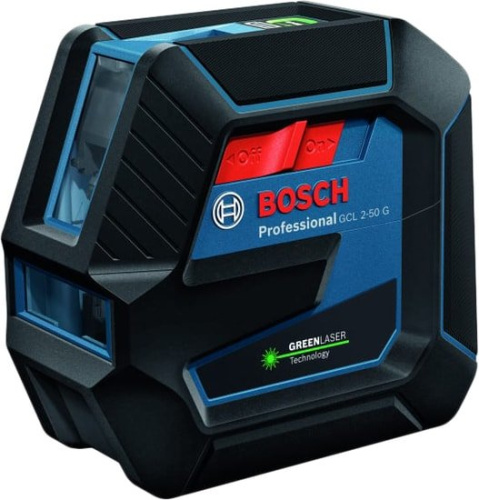 Лазерный нивелир Bosch GCL 2-50 G Professional 0601066M02 (RM 10+DK 10, кейс) фото 4