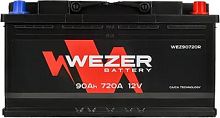Автомобильный аккумулятор Wezer WEZ90720R (90 А·ч)