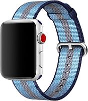 Ремешок Miru SN-02 для Apple Watch (синяя полоса)