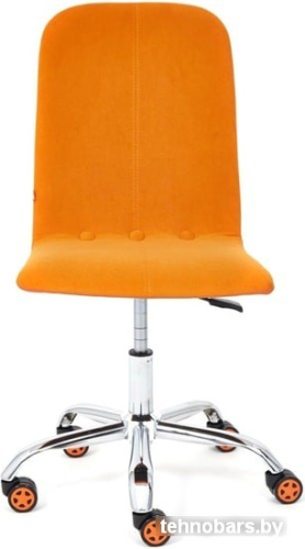 Кресло TetChair Rio (флок, оранжевый) фото 4