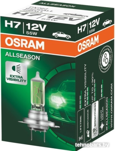Галогенная лампа Osram H7 64210ALL 1шт фото 3