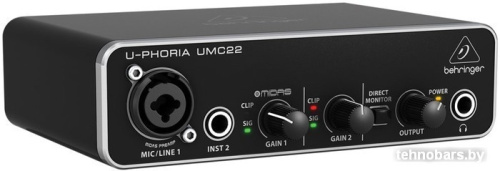 Аудиоинтерфейс BEHRINGER U-Phoria UMC22 фото 5