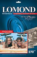 Фотобумага Lomond Суперглянцевая A4 270 г/кв.м. 20 листов (1106100)