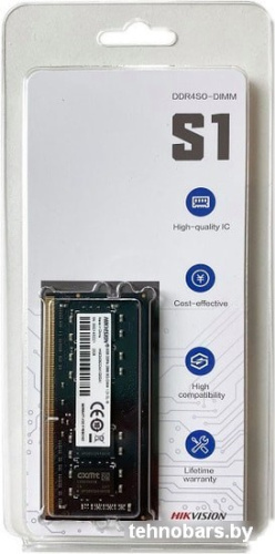 Оперативная память Hikvision S1 4GB DDR4 SODIMM PC4-21300 HKED4042BBA1D0ZA1/4G фото 4