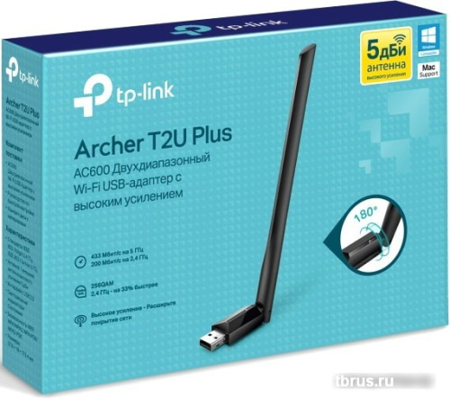 Wi-Fi адаптер TP-Link Archer T2U Plus фото 6