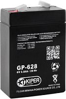 Аккумулятор для ИБП Kiper GP-628 F1 (6В/2.8 А·ч)
