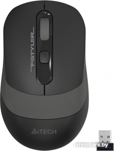 Мышь A4Tech Fstyler FG10S (черный/серый) фото 4