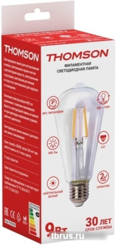 Светодиодная лампочка Thomson Filament St64 TH-B2108 фото 3