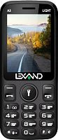 Мобильный телефон Lexand A3 Light Black