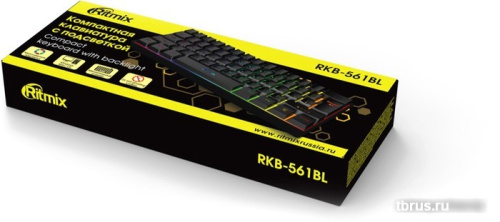Клавиатура Ritmix RKB-561BL фото 5