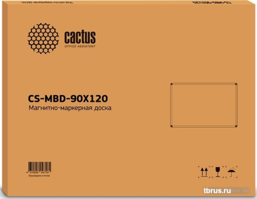 Магнитно-маркерная доска CACTUS CS-MBD-90X120 фото 4