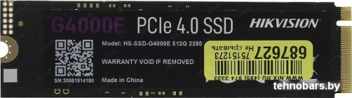 SSD Hikvision G4000E 512GB HS-SSD-G4000E-512G фото 4