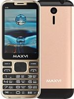 Мобильный телефон Maxvi X10 (золотистый)
