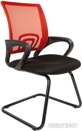 Кресло CHAIRMAN 696 V (черный/красный) фото 3