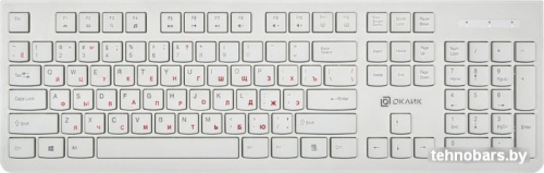 Клавиатура Oklick 505M (белый) фото 3