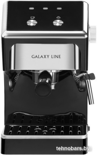 Рожковая кофеварка Galaxy Line GL0756 (черный) фото 5