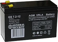 Аккумулятор для ИБП General Security GS 7.2-12 (12В/7.2 А·ч)