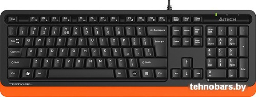 Клавиатура A4Tech Fstyler FKS10 (черный/оранжевый) фото 3