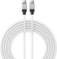 Кабель Baseus CoolPlay Series Fast Charging Cable 100W USB Type-C - USB Type-C (2 м, белый)