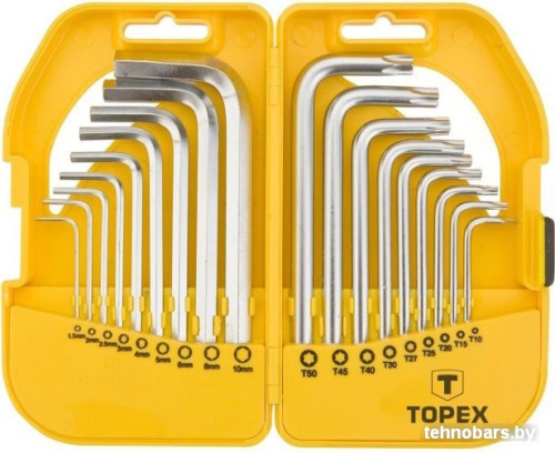 Набор ключей TOPEX 35D952 (18 предметов) фото 3
