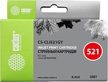 Картридж CACTUS CS-CLI521GY (аналог Canon CLI-521 Gray)