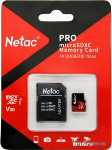 Карта памяти Netac P500 Extreme Pro 32GB NT02P500PRO-032G-R (с адаптером) фото 7