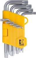Набор ключей Kern KE147555 (9 предметов)