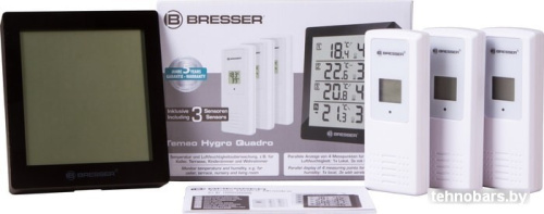 Термогигрометр Bresser Temeo Hygro Quadro 73257 фото 4