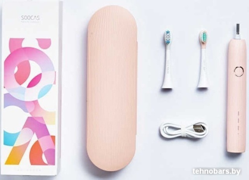 Электрическая зубная щетка Xiaomi Soocas V1 (розовый) фото 4