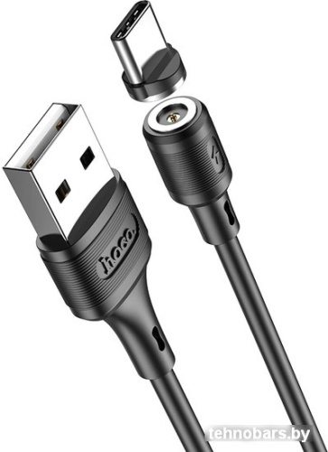 Кабель Hoco X52 Sereno USB Type-A - USB Type-C (1 м, черный) фото 3