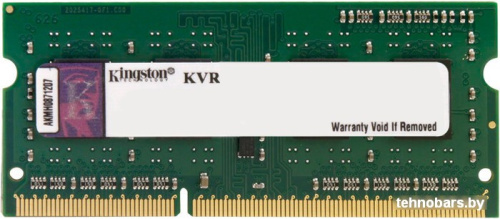 Оперативная память Kingston ValueRAM 2GB DDR3 SO-DIMM PC3-12800 (KVR16S11S6/2) фото 3