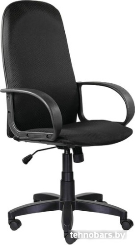 Кресло Brabix Praktik EX-279 (ткань JP/кожзам, черный) фото 3