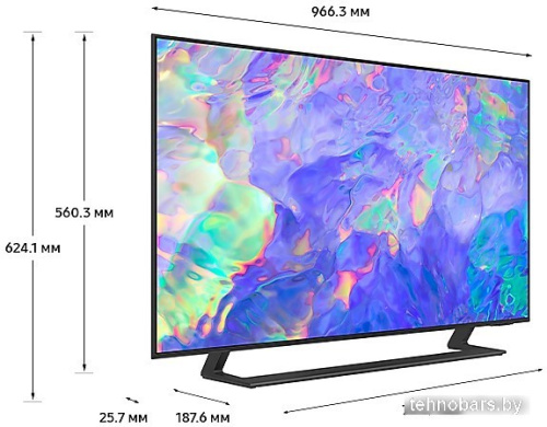 Телевизор Samsung Crystal UHD 4K CU8500 UE43CU8500UXRU фото 5