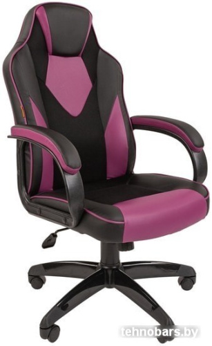 Кресло Utmaster Gordon (черный/фиолетовый) фото 3