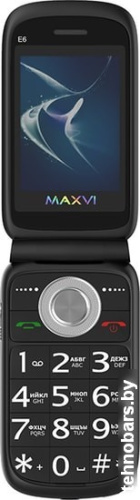 Мобильный телефон Maxvi E6 (черный) фото 4